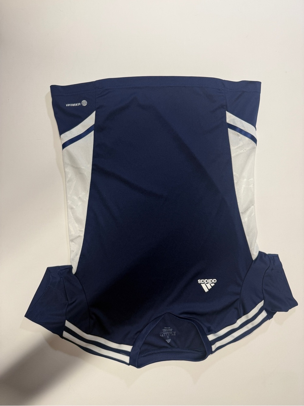 adidas Navy and White Performance Soccer Jersey Woman’s Size S - Picture 1 of 8